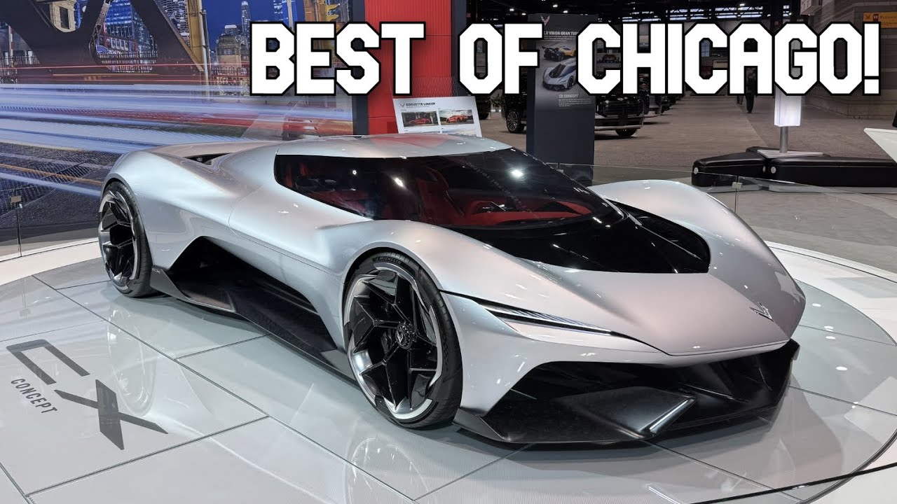 Первый взгляд на Чикагский автосалон 2026 года: суперкары, легенды японского тюнинга и специальны...