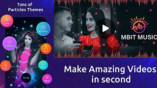 App Review MBit Music : Particlely Video Status Maker - retro music player pro hindi christian song screenshot 5