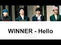 WINNER - Hello (여보세요) (Color Coded Lyrics ENGLISH/ROM/HAN)