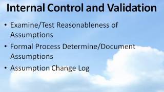 Bank Training Program: Internal Control and Validation Part 1
