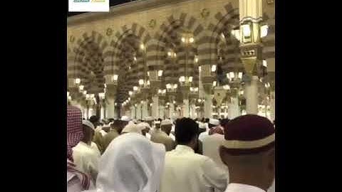 تلاوة خاشعة من سورة المائدة لفضيلة الشيخ أحمد الحذيفي ٢٦ رمضان عام ١٤٣٩ هـ .