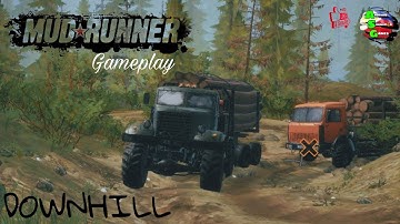 MUD*RUNNER Android Gameplay 17. DOWNHILL!!