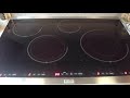 Kenmore Elite induction cooktop problem and solution. See description for solution.