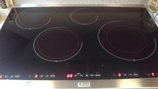 Kenmore Elite induction cooktop problem and solution. See description for solution.