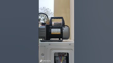 Daikin AC install vacum video 📸