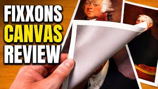 Review of Fixxons Ultra Premium 13X20 Inkjet Satin Canvas