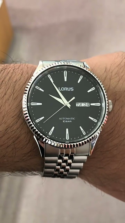 Lorus Classic Men's Stainless Steel Bracelet Watch | RL471AX9 | #shorts  #watch #loruswatches - YouTube