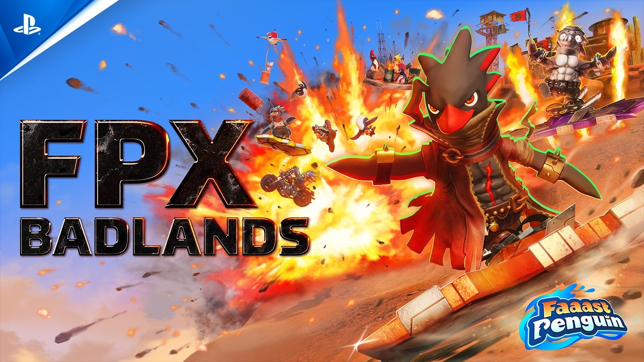 Faaast Penguin - FPX: Badlands Trailer | PS5 Games