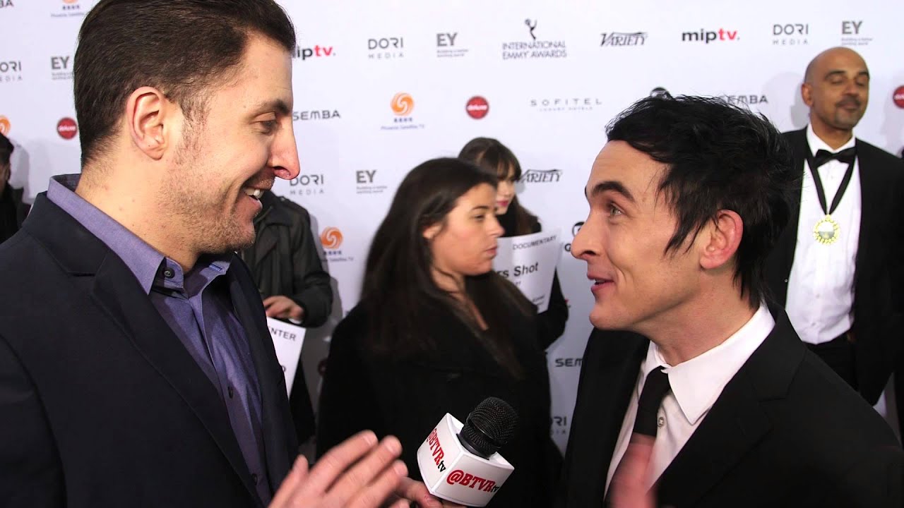 video phone beyonce mp3 Robin Lord Taylor at the International Emmy Awards 2015 with Arthur Kade