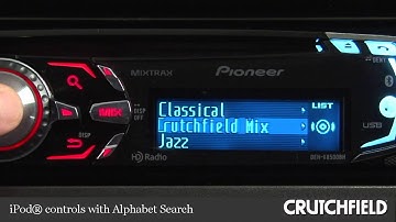 Pioneer DEH-X8500BH CD Receiver Display and Controls Demo | Crutchfield Video