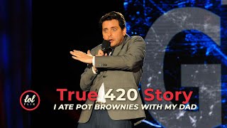 That time I ate pot brownies with my Dad 😂 🎤Ben Gleib #missyou #dad #tribute #loveudad  #restinpower