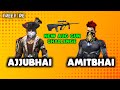 Amitbhai vs Ajjubhai New Aug Gun Challenge - Garena Free Fire- Total Gaming