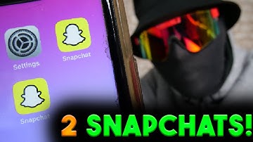 How To Have MULTIPLE Snapchat Accounts on ONE IPHONE/ANDROID! (2+ ACCOUNTS!)