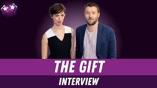 Joel Edgerton & Rebecca Hall Interview on The Gift Movie