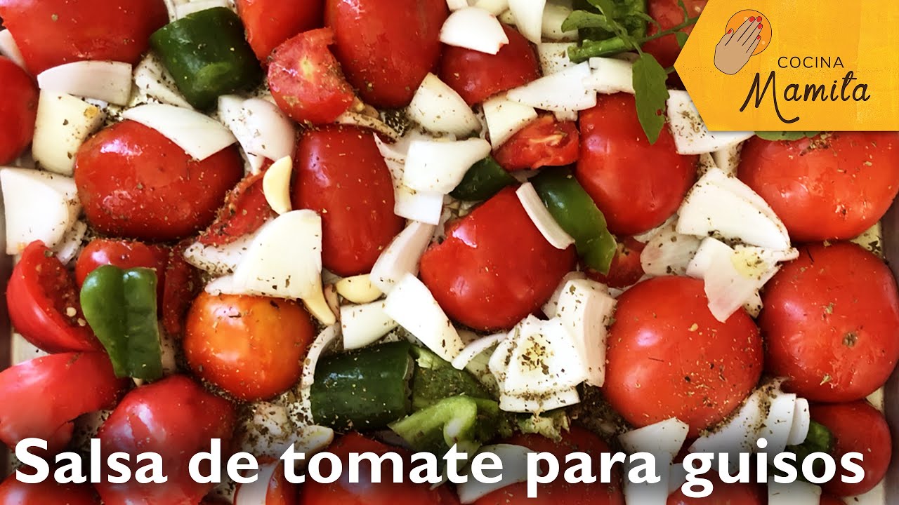 SALSA PARA GUISOS | Cocina Mamita - YouTube
