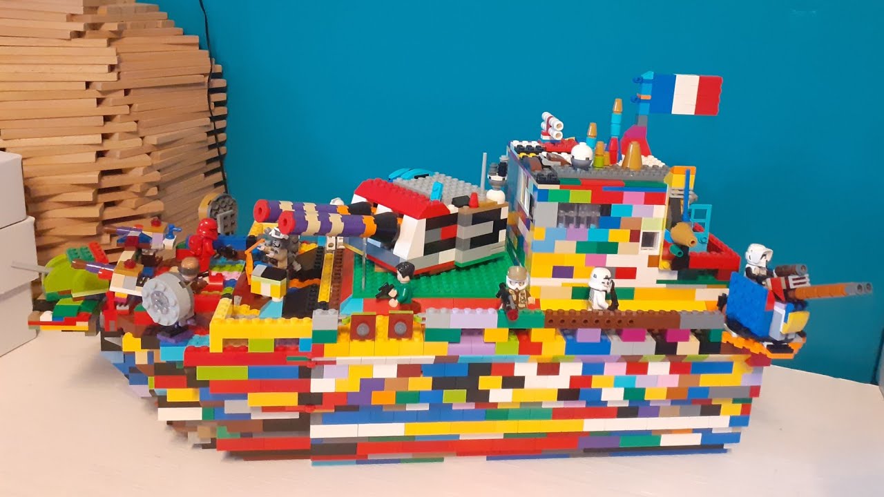 Petit Bateau Pirate Lego