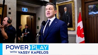 Poilievre calls out MP's who left his caucus and aisle-crossed with 'dirty backroom deals'
