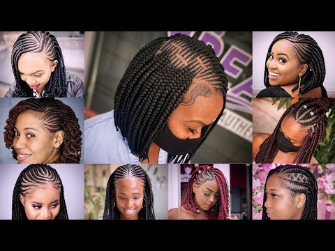 Amazing Feed In Braids And Cornrows Hairstyles For Women | Stunning ...