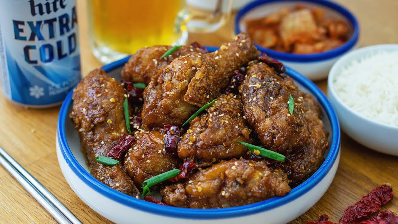 Extra Crispy Whole Korean Fried Chicken, This chicken is so crispy that is  irresistible! 🍗😋, By Taste Life