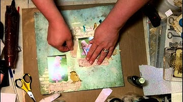 Prima Mixed Media Layout Start To Finish