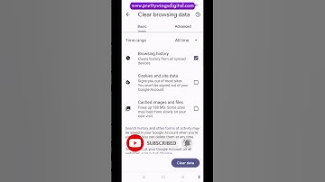 Delete Browsing Data from Chrome | Browsing History Cleaning