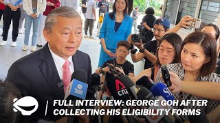 Full interview of George Goh after collecting his eligibility forms | Presidential Election 2023