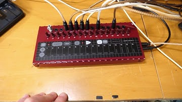 Jamming with the Teenage Engineering POM 16 Sequencer