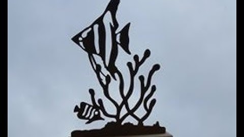 Tropical Fish Silhouette, Scroll Saw Project