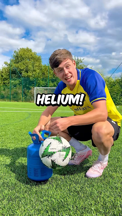 I Filled a Football With Helium! ⚽️🎈🤯