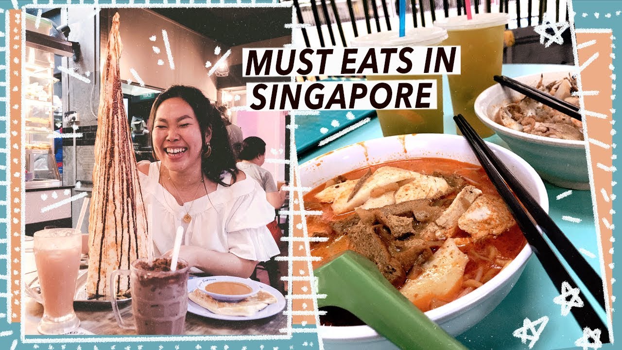 Singapore Street Food Tour & Michelin Cheap Eats in Chinatown! - YouTube