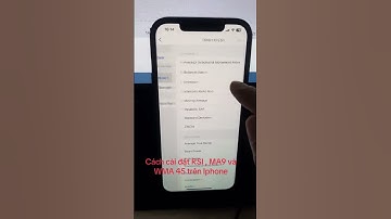 Cách cài hệ thống RSI, MA 9 và WMA 45 trên Iphone #trading