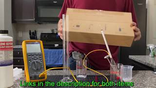 PART 1: Creating Baseline with isopropyl alcohol & Proof Hydrometer to make DYI hand sanitizer