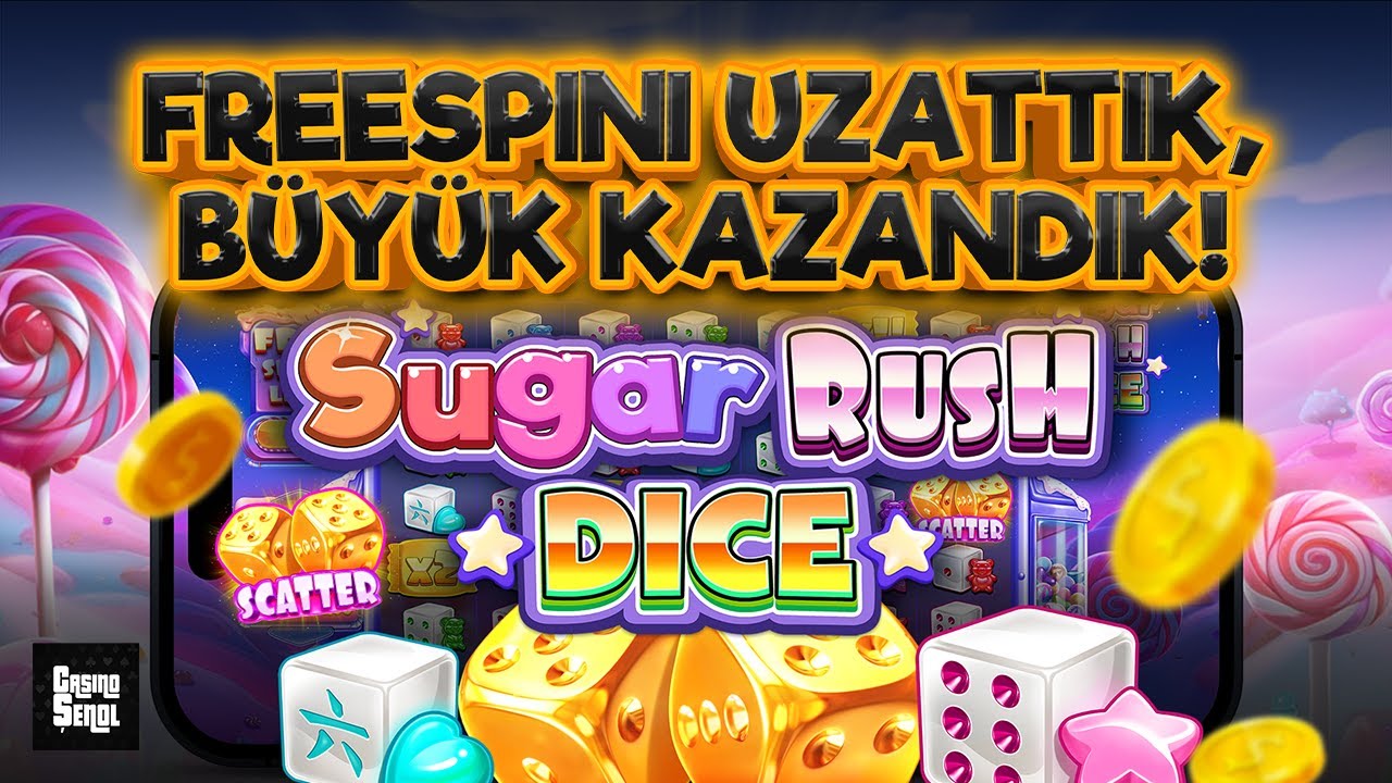 💸 PRAGMATIC YENİ SLOT OYUNLARI 🍭 SUGAR RUSH DICE 