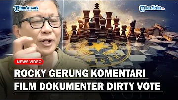 MENOHOK, KOMENTAR Rocky Gerung Soal Film Dokumenter Dirty Vote : Dia Tau Apa Yang Ada di MK