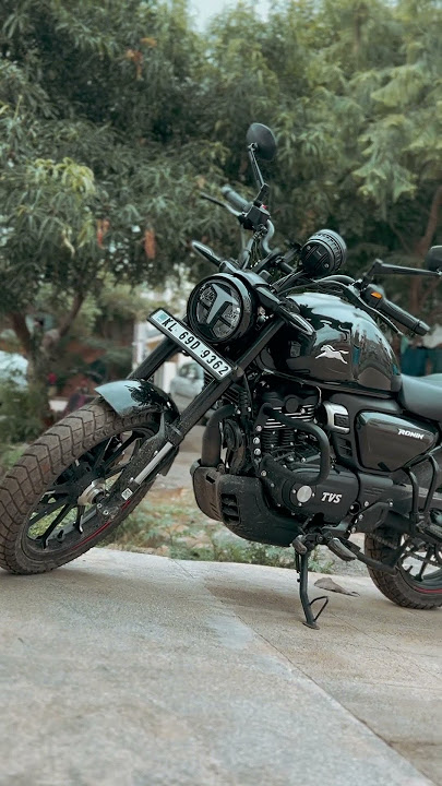 TVS RONIN 225 BLACK | 2025 Model 🖤 #tvsronin #ronin #tvs #ridewithronin_225
