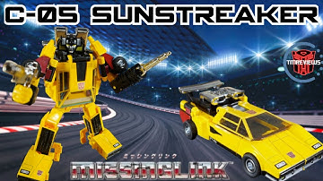 Takara Tomy Transformers Missing Link C-05 Sunstreaker