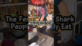 The Fermented Shark People Actually Eat #facts #shorts