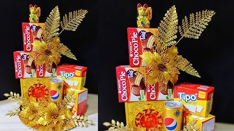 Hướng Dẫn Làm Tháp Bánh Kẹo Chưng Tết | THẢO NGUYÊN HANDMADE