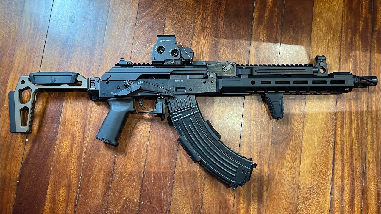 AKM GBB CUSTOM MARUI🤔 Airsoft en Español - YouTube