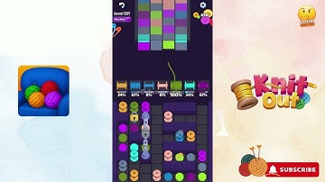 Knit Out - All Levels Solution - Level 221