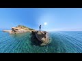 Secret Hidden Beach in Kefalonia, Greece - Amandakis Beach Short - 8/7/25