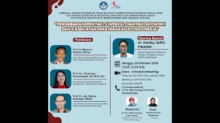 PERSEBARAN PENYAKIT INFEKSI, DAMPAK EKONOMI DAN KESEHATAN MASYARAKAT DI INDONESIA