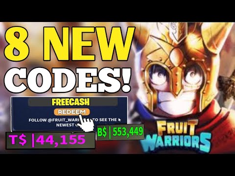 Fruit Warriors Codes - December 2023 - Playoholic