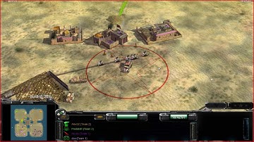 C&C Generals ZH Contra 009 Beta 2 Random match #59