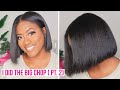 STYLING MY BOB HAIRCUT I DID THE BIG CHOP PT. 2 | NATURAL HAIR JOURNEY