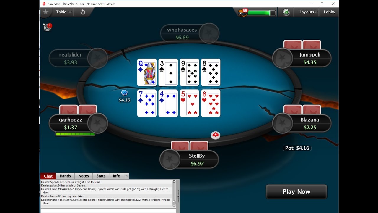 Split Pots in Texas Hold'em