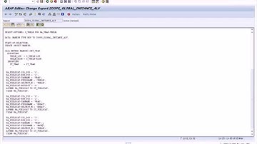 SAP-OOPS Global Instance ALV Interactive Report