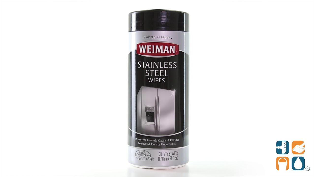 Weiman Wipes, Stainless Steel - 30 wipes