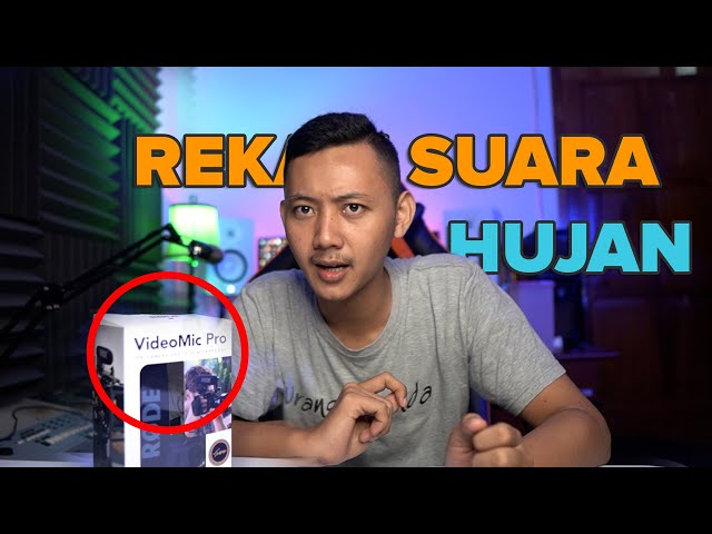 Test Suara Hujan Menggunakan Rode Videomic Pro | GABUT Eps2 class=