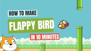 How to make FLAPPY BIRD game on Scratch in 10 minutes